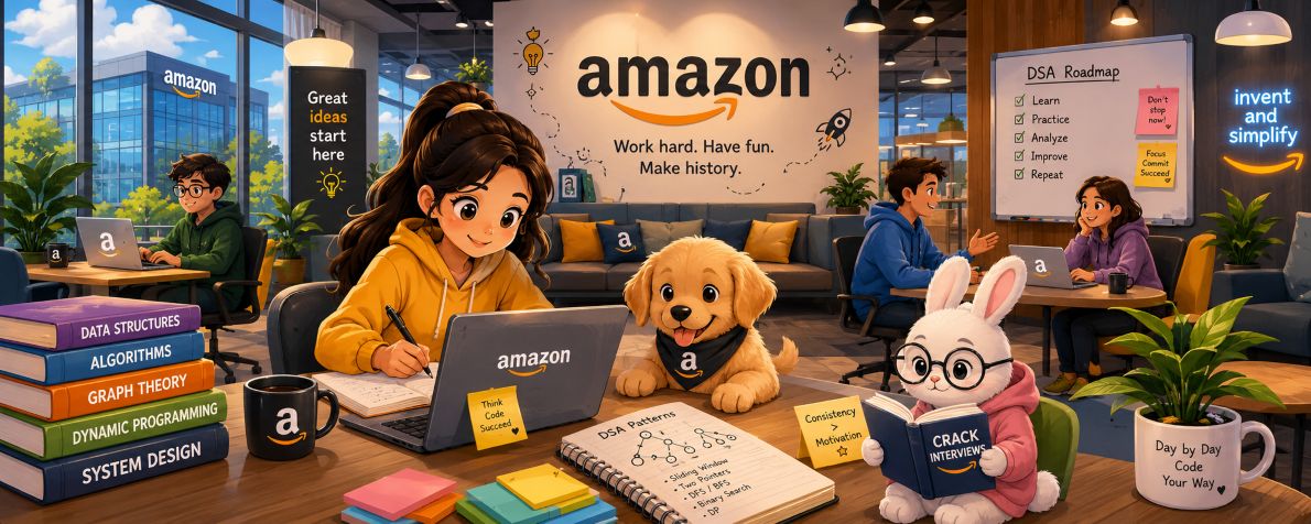 Amazon DS and Algo Round Interview Questions Asked In 2026