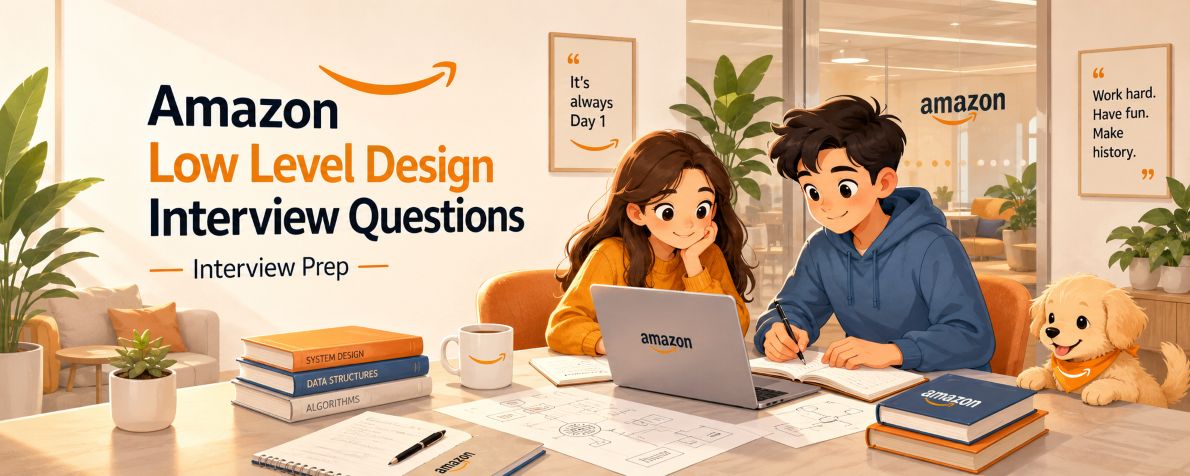 Amazon Low Level Design Interview Questions asked in 2026